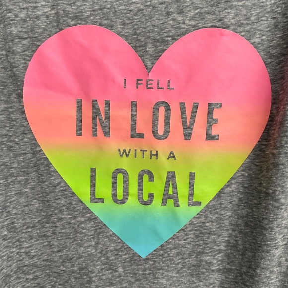 EUC RARE Vintage Victoria's Secret Angel Heart Graphic Tee Size Large - Picture 2 of 9